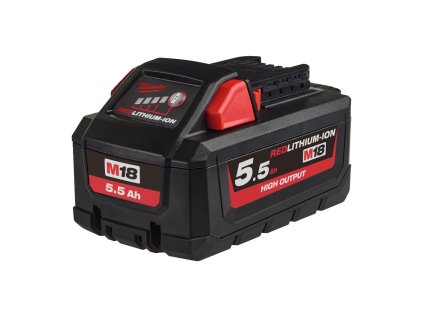 Batéria - akumulátor 18V 5.5 Ah Li-Ion, pre aku náradie - Milwaukee M18 HB5.5 HIGH OUTPUT