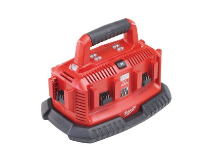 Nabíječka baterií Li-Ion sekvenční 14V a 18V, 6 portů - Milwaukee M18 MULTIBAY M1418 C6 2