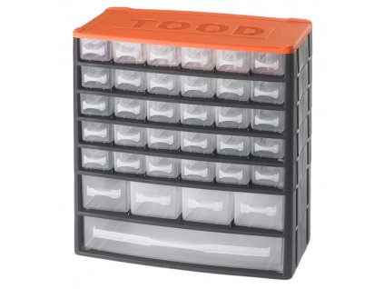 Box na náradie 35 zásuviek, 330x170x350 mm, plast