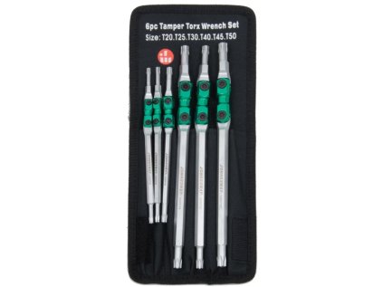Klíče TORX kloubové, T20-T50, sada 6 ks - JONNESWAY H08W106S