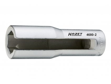 Hlavica - kľúč na lambda sondy 22 mm, štvorhran 1/2 &quot;, extra dlhá 110 mm - HAZET 4680-2