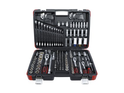 Gola sada 1/4", 3/8" a 1/2" Super Lock, 176 dílů 01