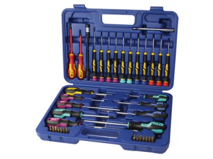 Sada šroubováků v kufru S line profi, 39 dílů - Narex Bystřice 8621-06