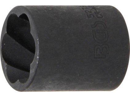 Nástrčná hlavica 3/8" 19 mm, na poškodené - strhnuté skrutky - BGS 5279