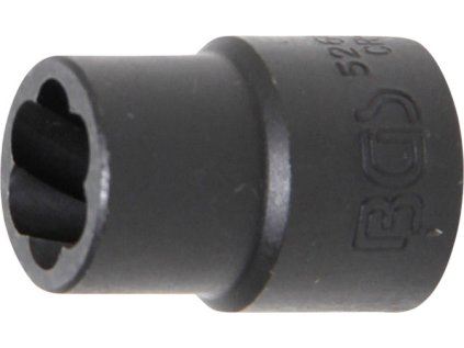 Nástrčná hlavice 1/2" 13 mm, na poškozené - stržené šrouby - BGS 5266-13