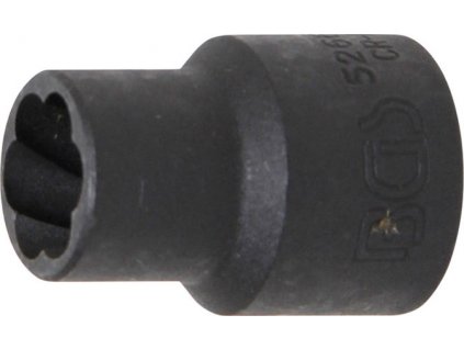 Nástrčná hlavice 1/2 &quot;12 mm, na poškodené - strhnuté skrutky - BGS 5266-12