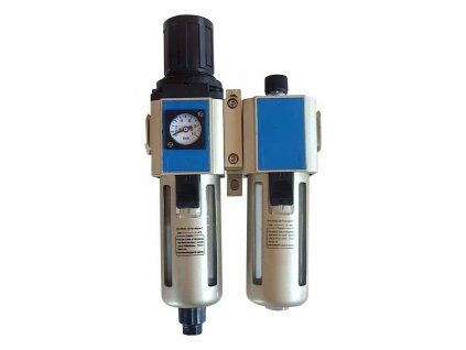 Regulátory tlaku vzduchu s odlučovačom a mazaním, rôzne závity - ASTA