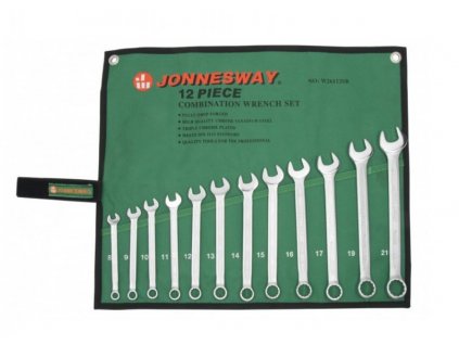 Kľúče 8-21 mm, 12 ks, v balení - JONNESWAY W26112SB