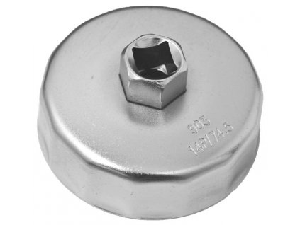 Kľúč na olejové filtre miskovitý 74 mm, 14 hrán - VT01935J
