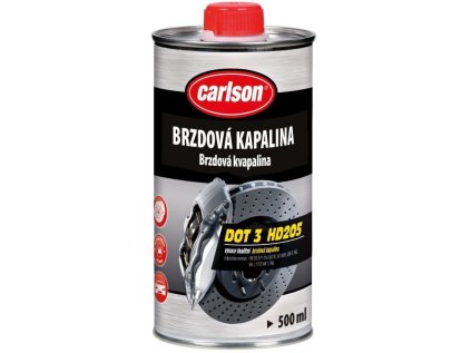 Brzdová kvapalina HD205 DOT 3, plechovka 500 ml - Carlson