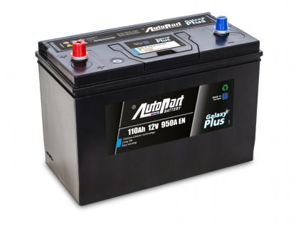 Autobatérie Galaxy Plus Agro 110 Ah 12V, 330x172x240 mm