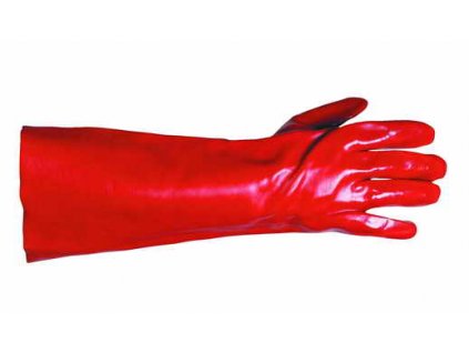 Ochranné rukavice Redstart, máčané PVC, veľkosť 10