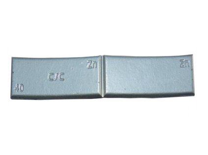 Závaží samolepící zinkové ZNC 40 g, šedý lak