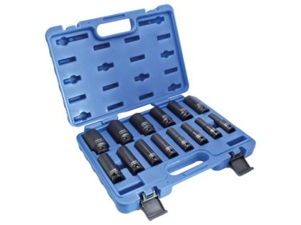Nástrčné hlavice 1/2 "úderovej, Multiprofilový Gear Lock, 14 ks - ASTA