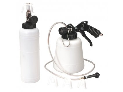 Prístroj na výmenu brzdovej kvapaliny a odvzdušnenie bŕzd 1 l + fľaša - SATRA