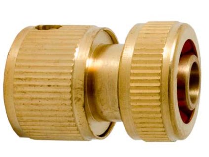 Rýchlospojka 1/2" so stopkou, pre hadicu, mosadz
