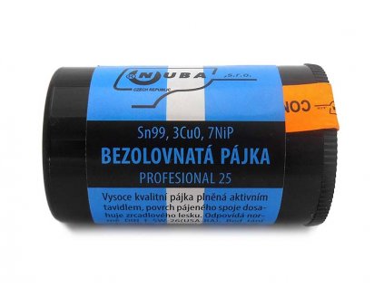 Spájkovací cín Sn99, 3Cu0, 7NiP - 25 g