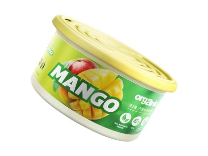 Vůně do auta Organic plechovka s víčkem Mango 42 g