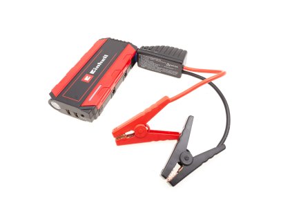 Startovací powerbanka, až 400 A, 2× USB, LED svítilna, kapacita 3,6 Ah - Einhell 01
