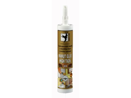 Vysokopevnostné montážne lepidlo Den Braven Mamut Glue, kartuša 290 ml, biela