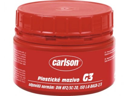 Plastické mazivo G3, grafitové, pre vysoké namáhanie, 250 g - Carlson