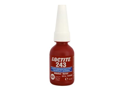 Lepidlo do závitů, střední pevnost, 10 ml - Loctite 243
