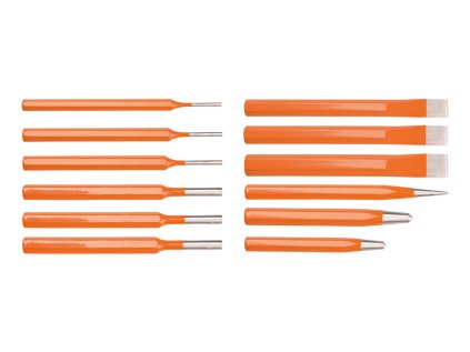 Vyrážače, sekáče a jamkáre, sada 12 kusov - NEO tools 33-062
