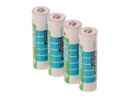 Baterie nabíjecí 1,2V AA (HR6), 2400mAh, NiMh, 4 kusy - EXTOL ENERGY EX42061