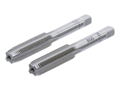 Závitníky M11 x 1.25, předřezávací a dokončovací, 2 ks - BGS 1900-M11X1.25-B 01