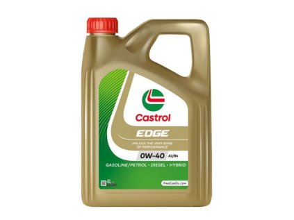 Motorový olej Castrol EDGE 0W40 TITANIUM FST A3/B4 4Le