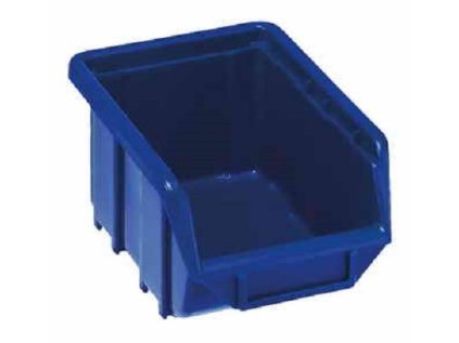 Plastový box 110 x 170 x 76 mm - modrý