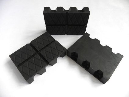 Gumová podložka zvedáku 155 x 111 x 35 mm - Ferdus 10.166
