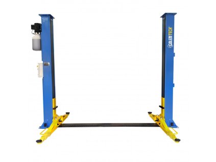 Zvedák dvousloupový 5 t, elektromagnetické zámky, spodní propojení - Golemtech 1
