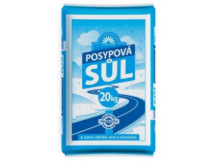 Posypová soľ, hrubá, granule 3,2 - 0,2 mm, balenie 25 kg