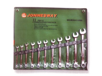 Kľúče palcové, 11 kusov - JONNESWAY W26411SA