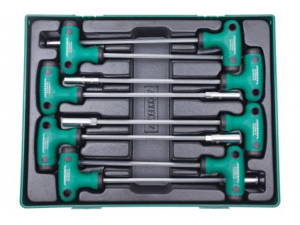 Súprava nástrčných kľúčov s T rukoväťou, 6 - 13 mm, 8 kusov v kazete - JONNESWAY D725N08SP
