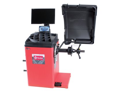 Vyvažovačka automobilových kol, 10"-28", CB75 Automat 2D, s LCD displejem