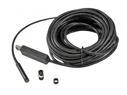 Inšpekčné endoskop s kamerou a USB, extra dlhý kábel 10 m, softvér na CD
