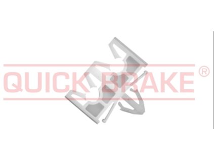 Držák, úchyt brzdového vedení 2 x 3/16" / 5 mm