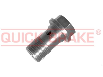 Šroub dutý, upevňovací M12x1, tzv. banjo šroub, na brzdy