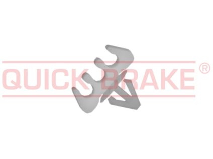 Držák, úchyt brzdového vedení 3 x 3/16" / 5 mm