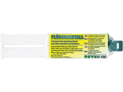 Profesionálny, dvojkomponentný tmel ("tekutý kov") Petec 25ml