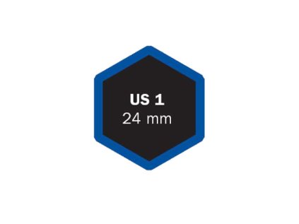Univerzální opravná vložka US 1 24 mm - balení po 50 ks - Ferdus 4.25