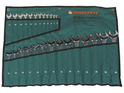 Sada očkoplochých kľúčov 26 ks, 6-32 mm - JONNESWAY W26126SA