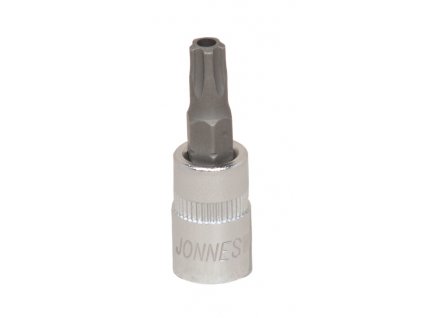 Zástrčné hlavice Torx s otvorom, 1/4", 5hranné, veľkosti TS10-TS30 - JONNESWAY