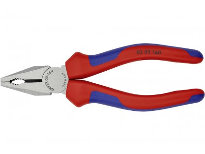 Kliešte kombinované 160, poťah PVC - KNIPEX 0302160