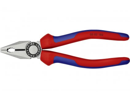 Kliešte kombinované 180, poťah PVC - KNIPEX 0302180