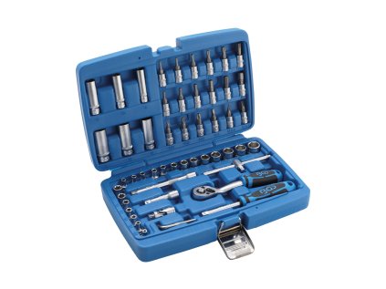 Gola sada 1/4" 4,0-13,0 mm, 52 dílů - BGS 2147 01