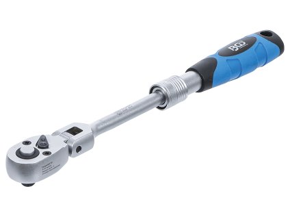 Ráčna teleskopická s kloubem 1/4" délka: 175-225 mm - BGS 25105 01
