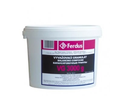 Vyvažovací granulát (prášok) VG (3000; 5000 g) - Ferdus